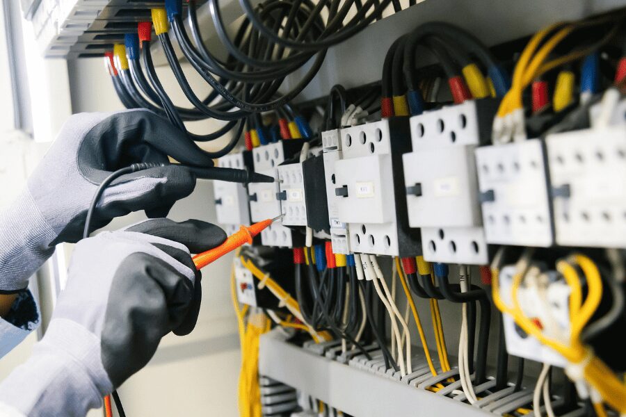 Mersey Electrical technician providing professional service